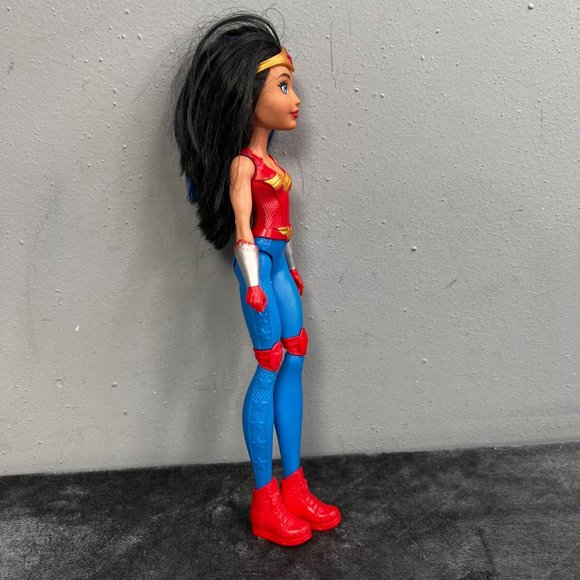 Mattel DC Super Hero Girls Wonder Woman Doll Action Figure 2015 with Headband - Picture 8 of 10